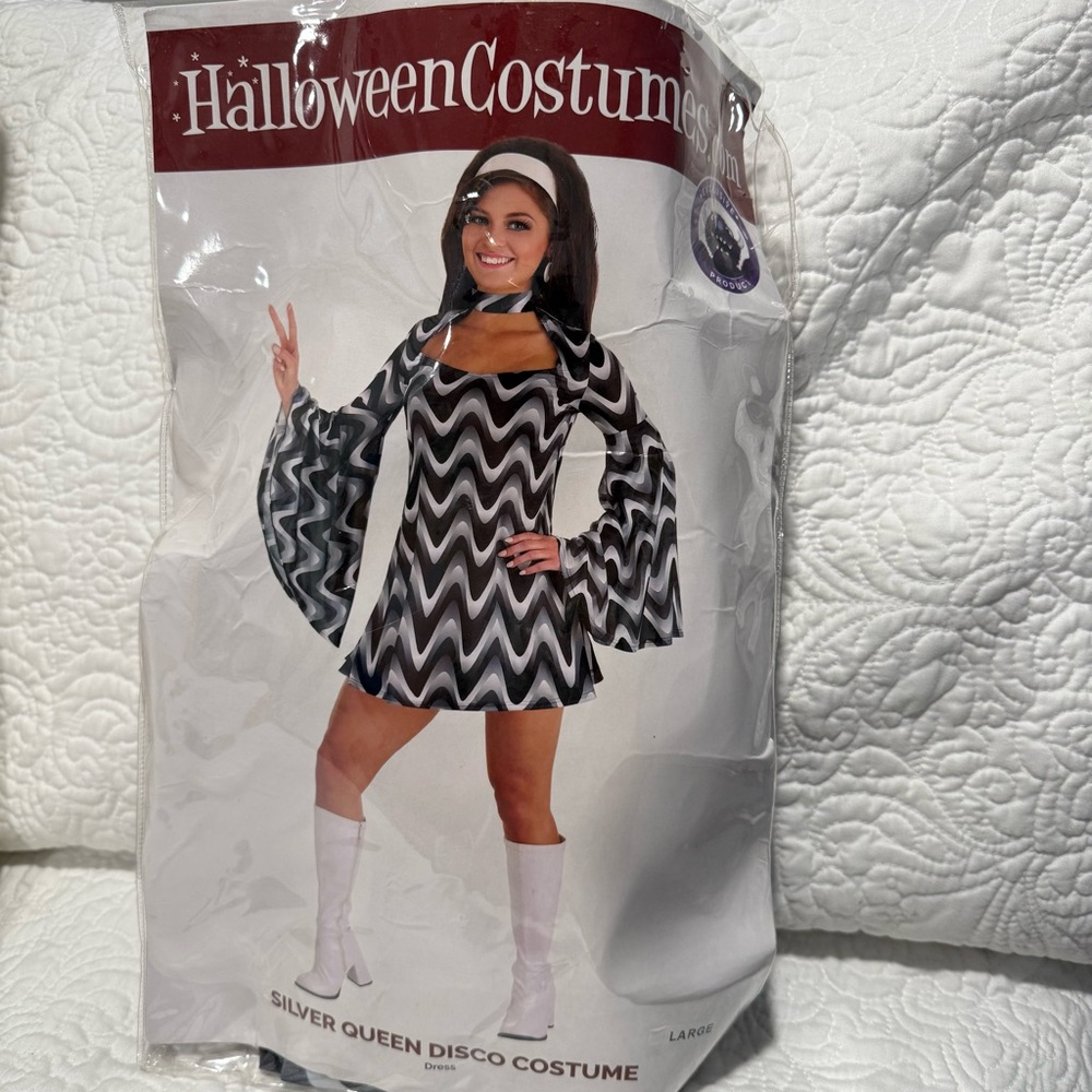 Silver Queen Disco Costume